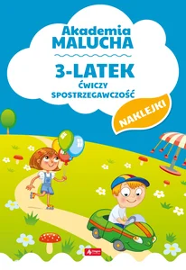 Akademia malucha 3-latek ćwiczy spostrzegawczość Akademia malucha 3-latek ćwiczy spostrzegawczość