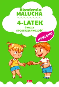 Akademia malucha 4-latek ćwiczy spostrzegawczość