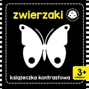 Zwierzaki Książeczka kontrastowa Zwierzaki Książeczka kontrastowa