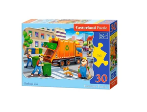 Puzzle Garbage Car 30