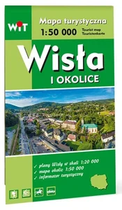 Mapa turystyczna - Wisła i okolice WIT Mapa turystyczna - Wisła i okolice WIT