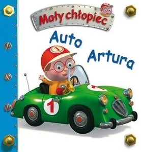 Auto Artura. Mały chłopiec Auto Artura. Mały chłopiec