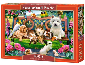 Puzzle 1000 Pets in the Park