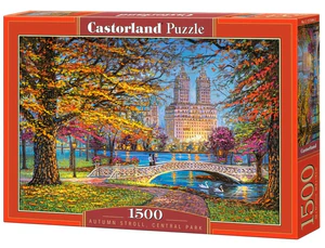 Puzzle 1500 Autumn Stroll Central Park