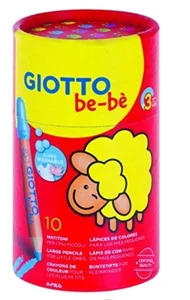 Kredki dla najmłodszych Giotto, 10 kolorów