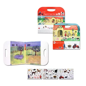 Układanka magnetyczna gra Farma Egmont Toys