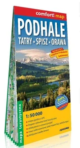 Podhale Tatry Spisz Orawa laminowana mapa turystyczna 1:50 000