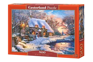 Puzzle 500 Winter Cottage