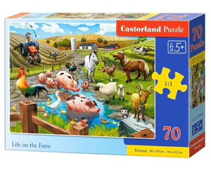 Puzzle Life on the Farm 70 B-070060