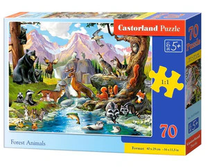 Puzzle 70 Forest Animals