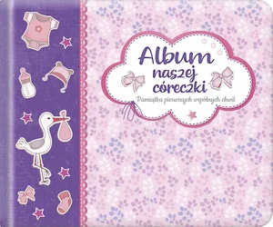 Album naszej córeczki Pamiątka pierwszych wspólnych chwil Album naszej córeczki Pamiątka pierwszych wspólnych chwil
