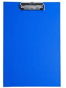 Deska A5 PVC z klipsem niebieska D.RECT
