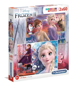 Puzzle SuperColor 2x60 Frozen 2 Puzzle SuperColor 2x60 Frozen 2