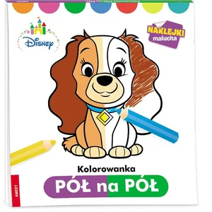 Disney Maluch Kolorowanka pół na pół PNP-1