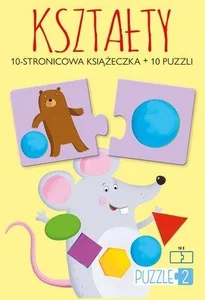 Kształty (książeczka + 10 puzzli) Kształty (książeczka + 10 puzzli)