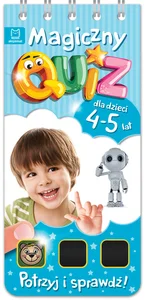 Magiczny quiz dla dzieci 4-5 lat Niebieski Magiczny quiz dla dzieci 4-5 lat Niebieski