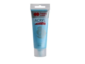 Farba akrylowa 75ml, metalik - niebieski tiffany (0075-311)
