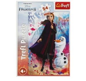 Puzzle 54 mini W świecie Anny i Elsy 1 TREFL Puzzle 54 mini W świecie Anny i Elsy 1 TREFL