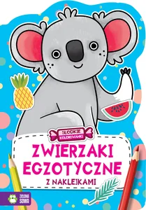 Słodkie kolorowanki Zwierzaki egzotyczne
