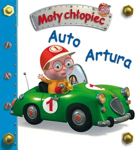 Auto artura mały chłopiec Auto artura mały chłopiec