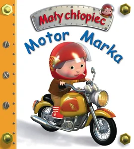 Motor marka mały chłopiec Motor marka mały chłopiec