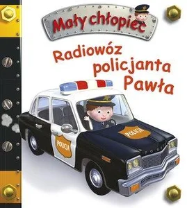 Radiowóz policjanta Pawła. Mały chłopiec