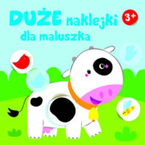 Duże naklejki dla maluszka Krówka II Duże naklejki dla maluszka Krówka II