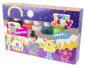 Tubi Jelly 6 kolorów - Potworki TUBAN Tubi Jelly 6 kolorów - Potworki TUBAN