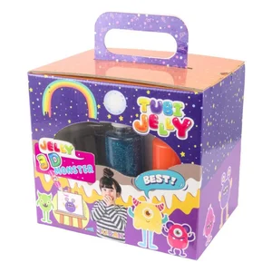 Zestaw z akwarium Tubi jelly potworki 6 kolorów