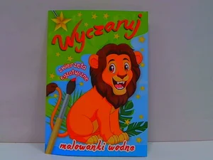 Wyczaruj zwierzęta egzotyczne Malowanki wodne Wyczaruj zwierzęta egzotyczne Malowanki wodne