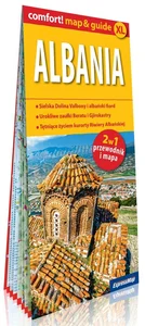 Albania laminowany map&guide (2w1: przewodnik i mapa)