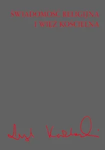 Świadomość religijna i więź kościelna