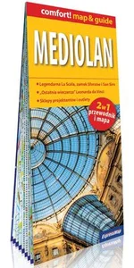 Mediolan laminowany map&guide (2w1: przewodnik i mapa)