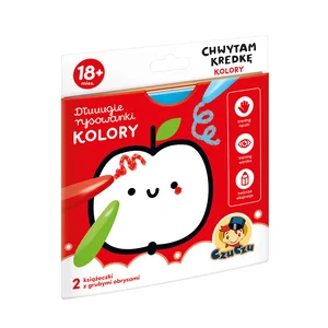 CzuCzu Dłuuugie rysowanki Chwytam kredkę Kolory