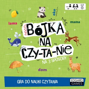 Gra do nauki czytania bójka na czytanie Kapita Gra do nauki czytania bójka na czytanie Kapita