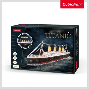 Puzzle 3D LED Titanic