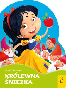 Bajki na dobranoc Królewna Śnieżka wykrojnik