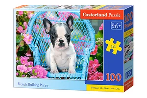 Puzzle 100 French Bulldog Pup