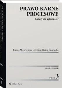 Prawo karne procesowe Kazusy dla aplikantów