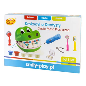 Ciasto masa plastyczna krokodyl u dentysty SP83346 AN01