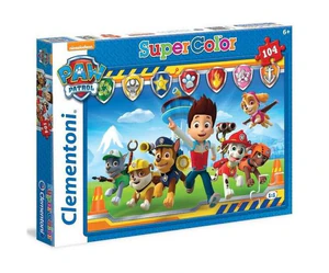 Puzzle 104 Supercolor Paw Patrol