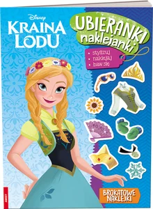 Kraina lodu Ubieranki, naklejanki