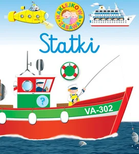Naklejkowa zabawa Statki Naklejkowa zabawa Statki
