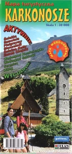 Karkonosze. Mapa turystyczna w skali 1:30 000 (wodoodporna)