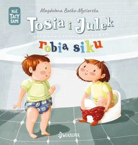 Tosia i Julek robią siku