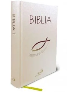 Biblia z rybką - biała z paginatorami TW Biblia z rybką - biała z paginatorami TW