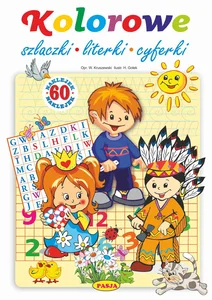 Kolorowe szlaczki literki cyferki Kolorowe szlaczki literki cyferki