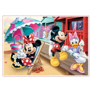 Puzzle 4w1 Minnie z przyjaciółmi