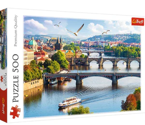 Puzzle Praga, Czechy 500 37382