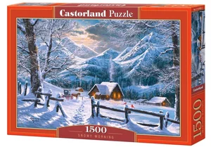 Puzzle Snowy Morning 1500 C-151905-2 Puzzle Snowy Morning 1500 C-151905-2